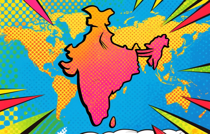 Visuele weergave van Trump wil energie-export naar India stimuleren