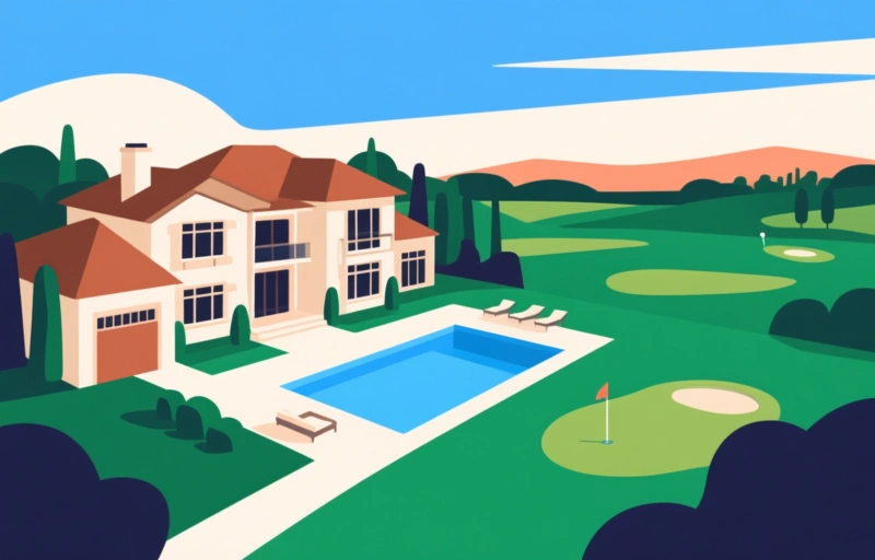 Stunning Ironhorse Estate Home with Pool & Golf Views