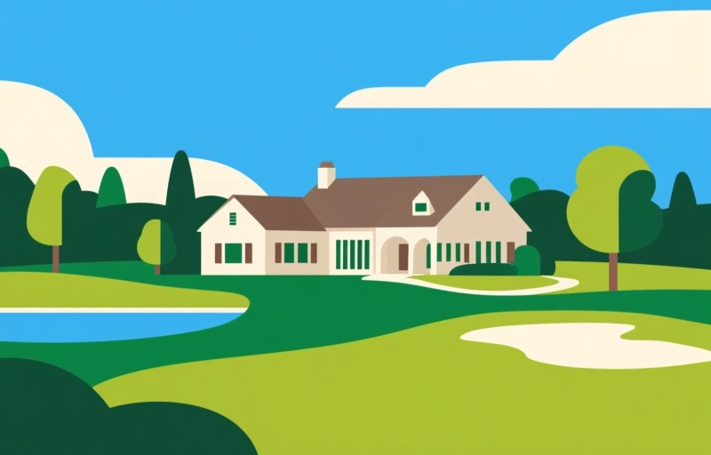 Visual representation of Stunning Ironhorse Estate Home with Pool & Golf Views