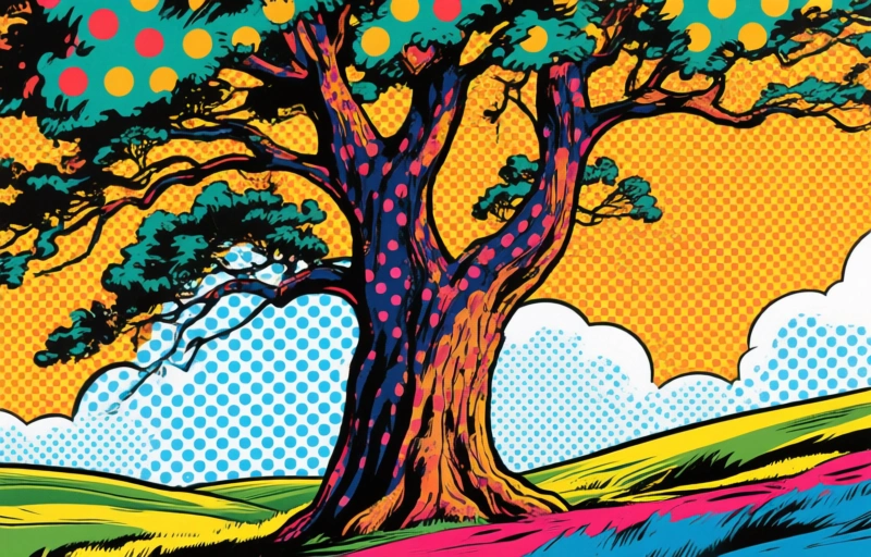 Visual representation of Sycamore Gap Tree to 'Speak Again' in UK Memorial