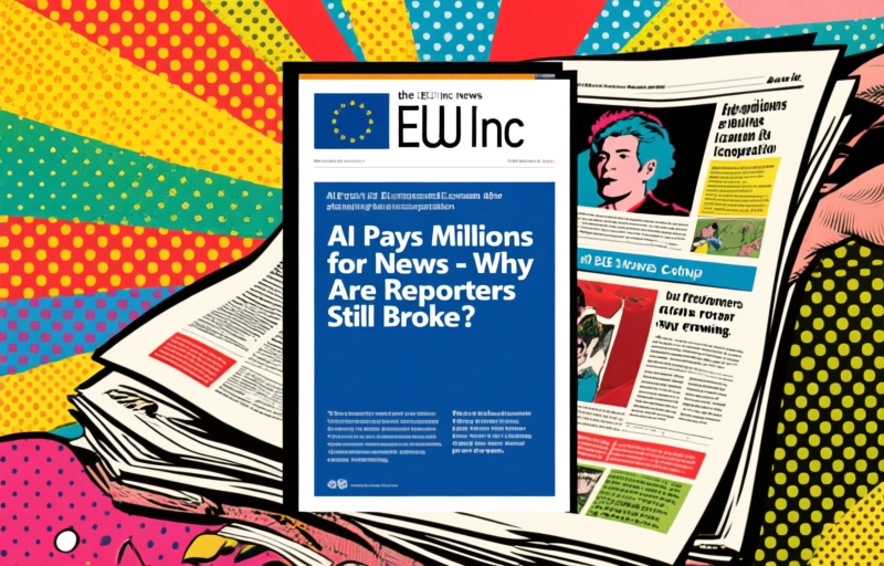 AI Pays Millions for News – Why Are Reporters Still Broke?