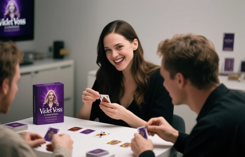 Violet Voss Launches Limited-Edition Trading Cards