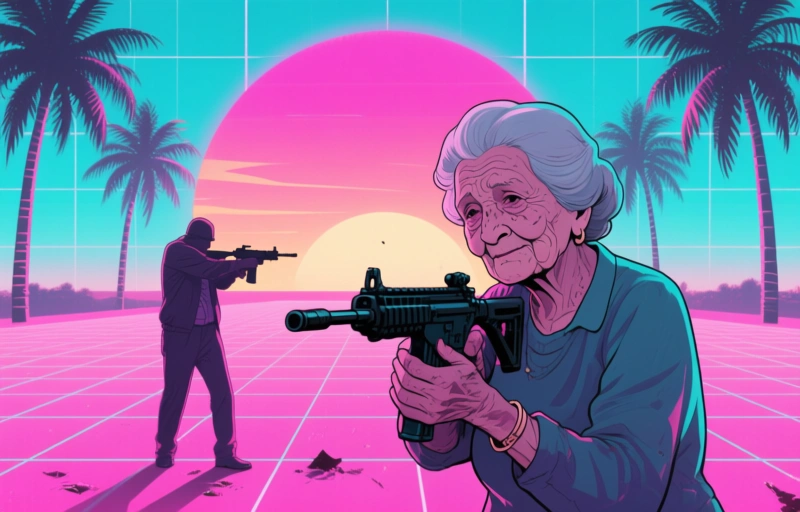 Oma overleeft kanker, sterft bij schietpartij