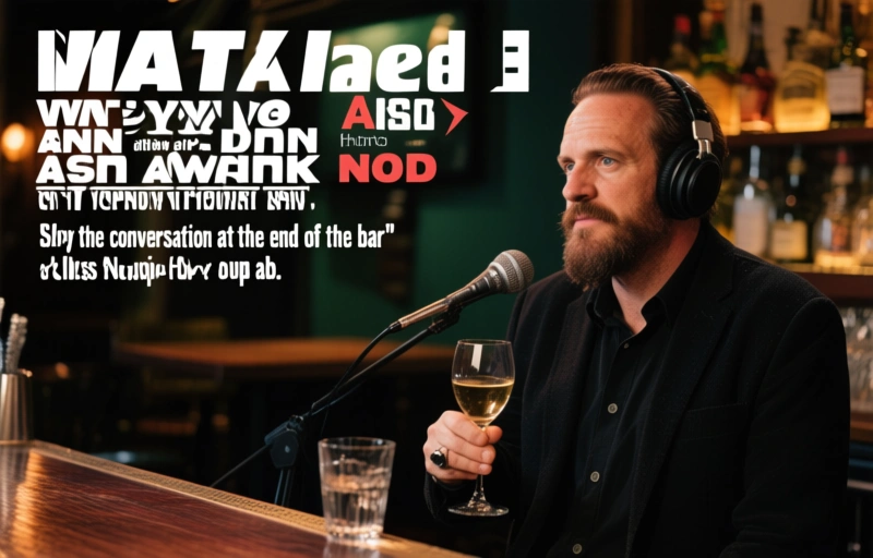 Visual representation of Matt Slayer's 'And Now We Drink' Nabs 2026 ASN Award Nod