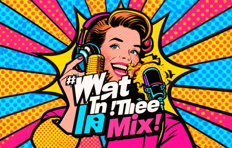 Visuele weergave van Tweede seizoen van TikTok In The Mix podcast gelanceerd