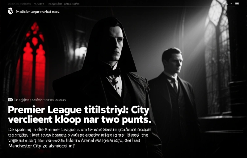 Premier League titelstrijd: City verkleint kloof naar twee punten