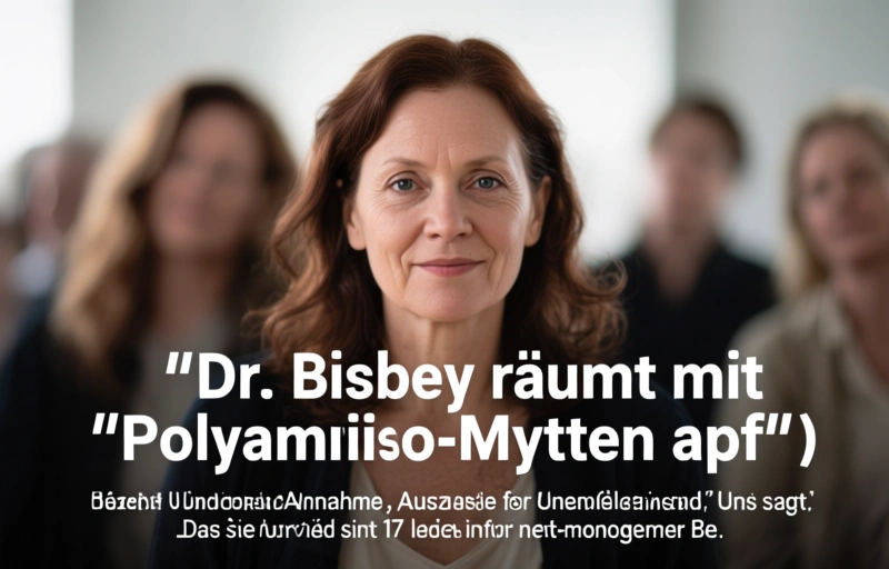 Visuelle Darstellung von Dr. Bisbey räumt mit Polyamory-Mythen auf