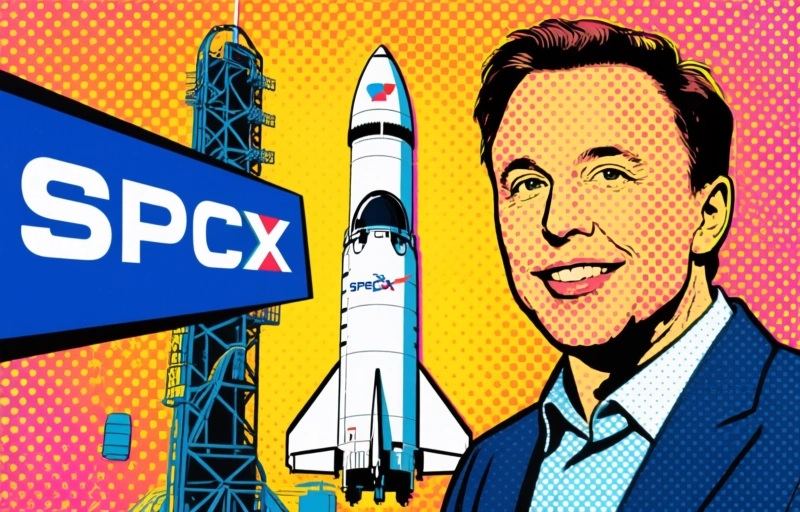 SpaceX naar de beurs: beursgang onder SPCX