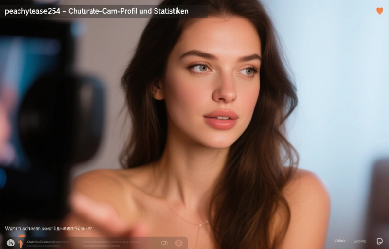 Visuelle Darstellung von peachytease254 – Chaturbate-Cam-Model-Profil und Statistiken