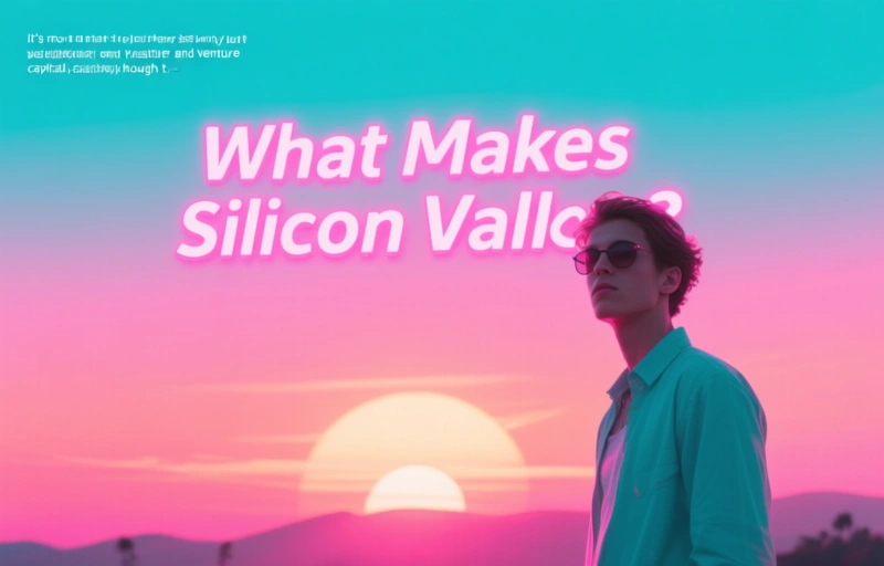 Visual representation of Silicon Valley