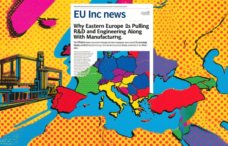 Why Eastern Europe Is Pulling R&D and Engineering Along With Manufacturing