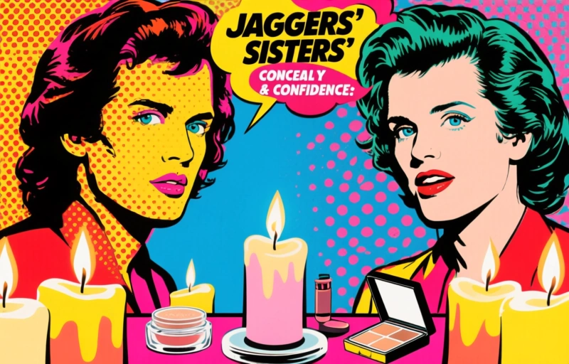 Jagger Sisters' Beauty Secrets: Candles, Concealer & Confidence