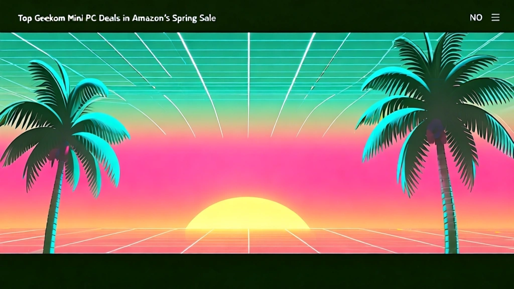 Top Geekom Mini PC Deals in Amazon's Spring Sale