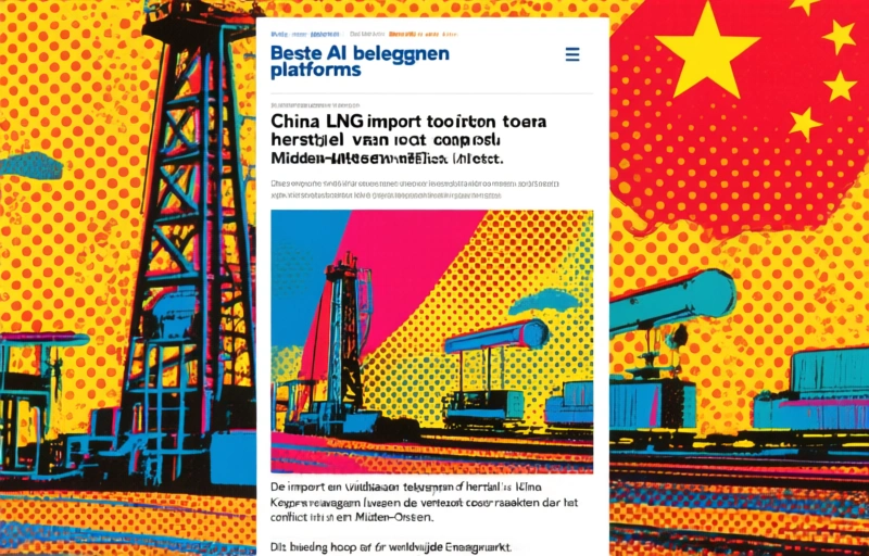 China LNG-import toont herstel na Midden-Oostenconflict