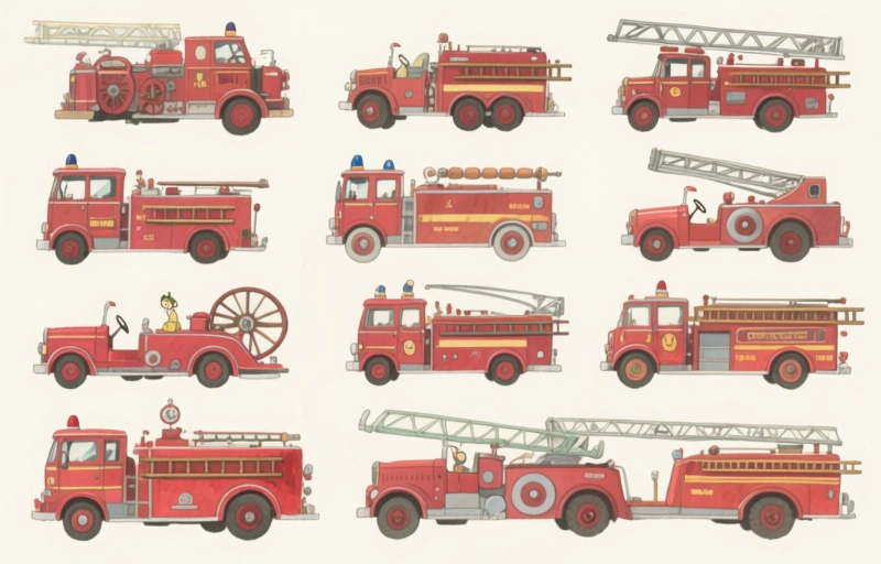 Visual representation of Vintage Fire Truck Auction
