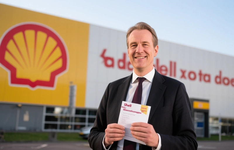 Visuele weergave van Shell klimaatzaak