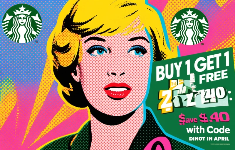 Starbucks Buy 1 Get 1 Free for 4 Days: Save $2.40 with Code in April