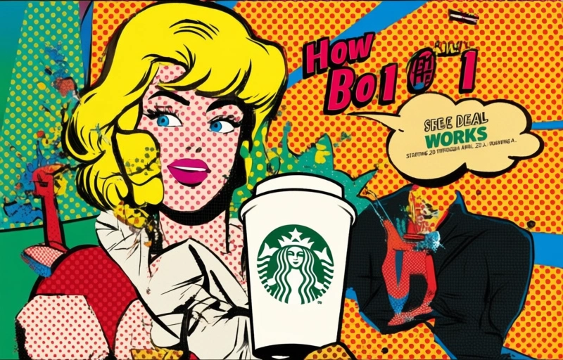 Visual representation of Starbucks Buy 1 Get 1 Free for 4 Days