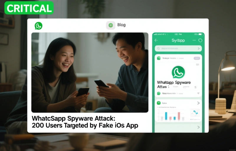 WhatsApp Spyware Attack: 200 Users Targeted by Fake iOS App
