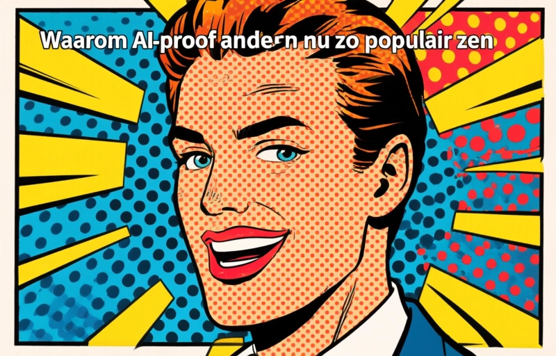 Visuele weergave van AI-proof beleggen