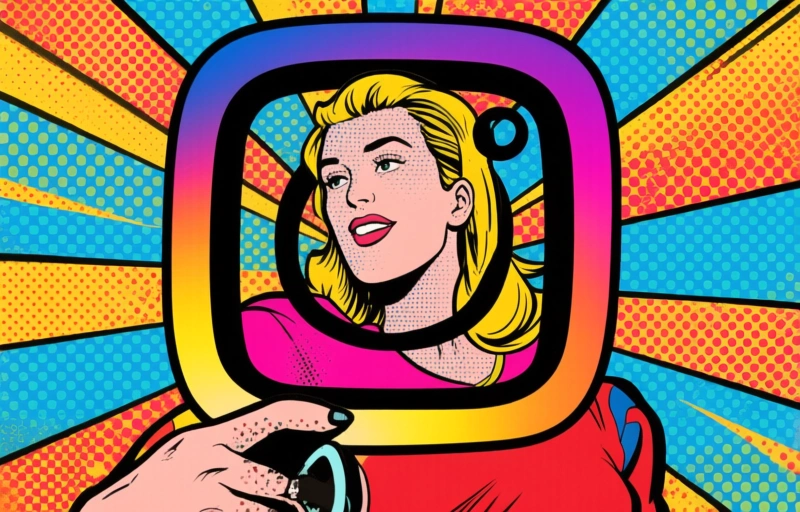 Visuele weergave van Meta AI-hulp ingezet voor hacken Instagram-accounts
