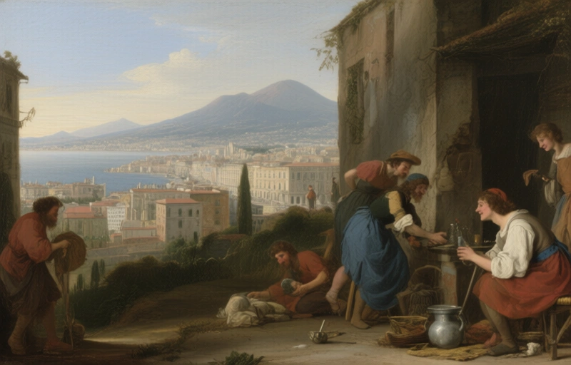 Jan van Stinemolen's 1582 Naples Panorama: A Hidden View