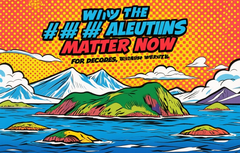 Visual representation of Aleutian Islands