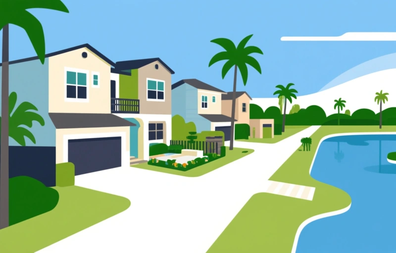803 8th Lane: A Stunning Townhome in Garden Lakes