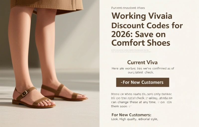 Visual representation of Working Vivaia Discount Codes for 2026