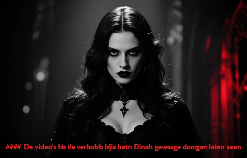 Visuele weergave van Influencer Dinah in opspraak om crypto casino promotie