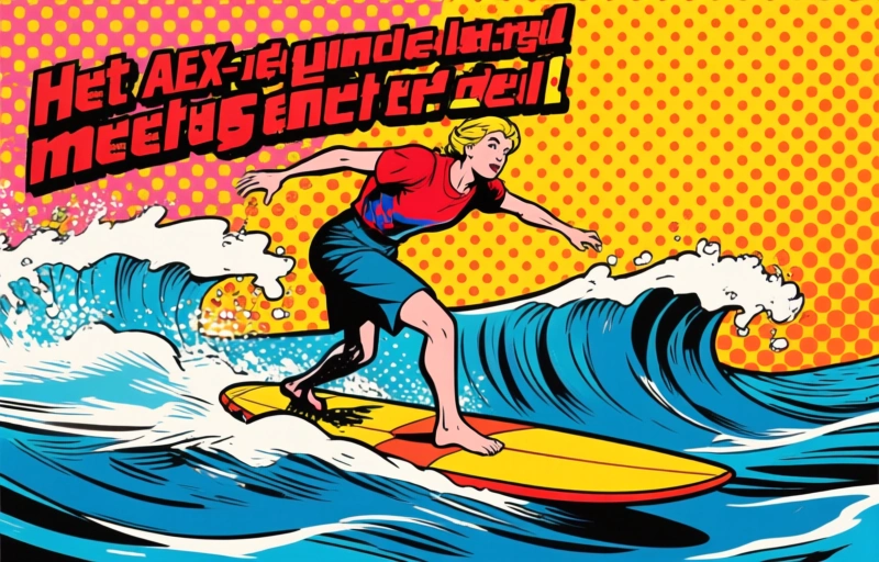 Visuele weergave van Dit AEX-aandeel profiteert van beurschaos