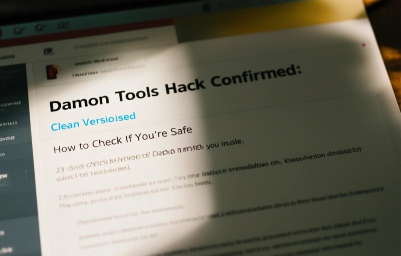 Visual representation of Daemon Tools Hack Confirmed