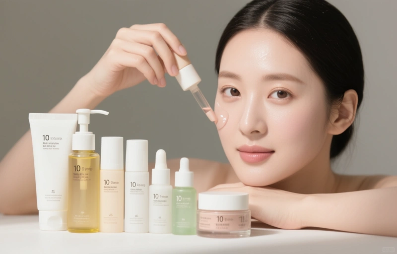 Visual representation of Korean Skincare