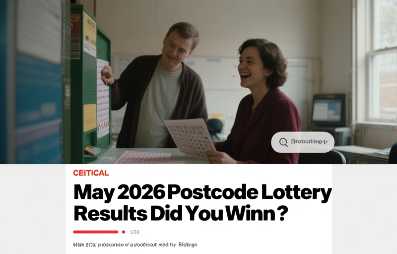May 2026 Postcode Lottery Results: Did You Win?