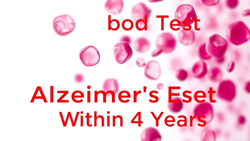 New Blood Test Predicts Alzheimer's Onset Within 4 Years