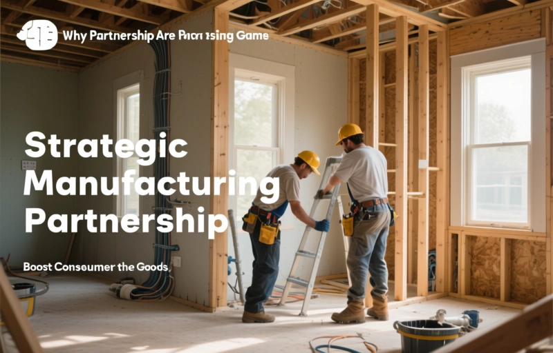 Visual representation of Strategic Manufacturing Partnerships Boost Consumer Goods