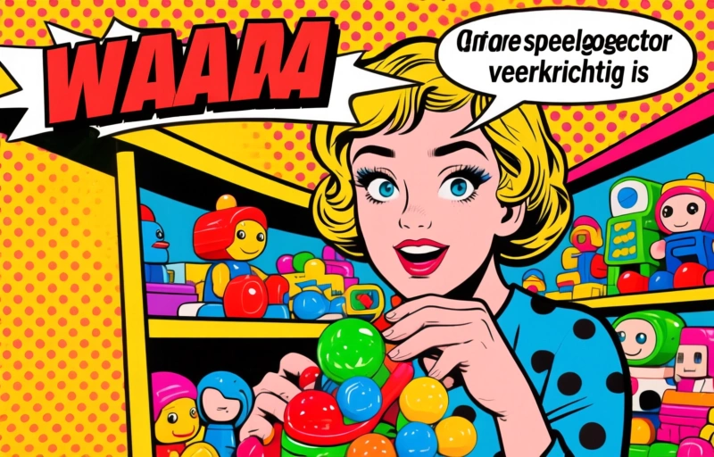 Visuele weergave van Barbie-aandeel crasht