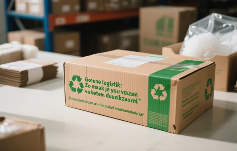 Visuele weergave van Groene logistiek
