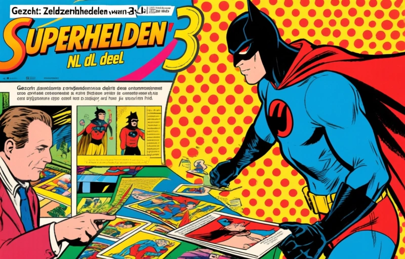 Gezocht: zeldzame stripdelen van deze onbekende superheld