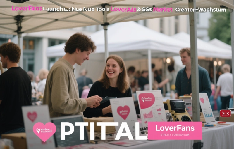 LoverFans Launch: Neue Tools LoverAds & GGs Market für Creator-Wachstum