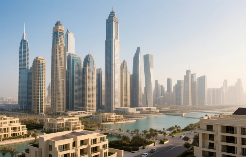 Visual representation of Dubai Rentals