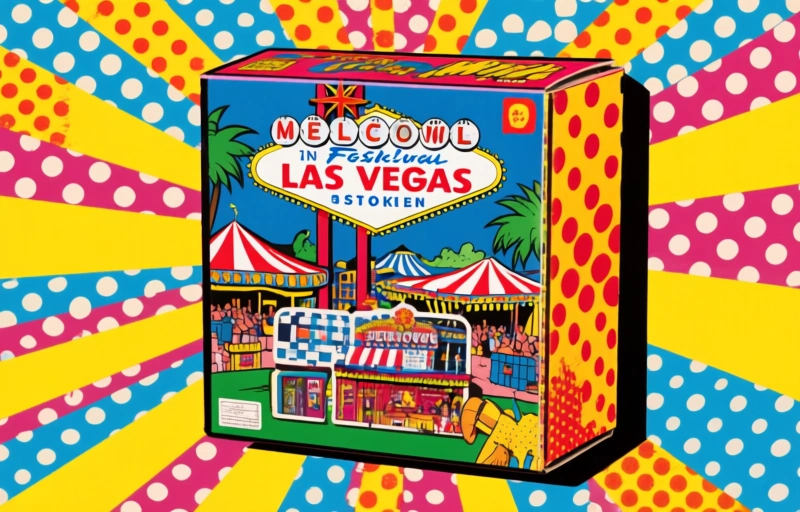 Visuaalinen esitys aiheesta Festival in a Box saapuu Las Vegasiin - Magic