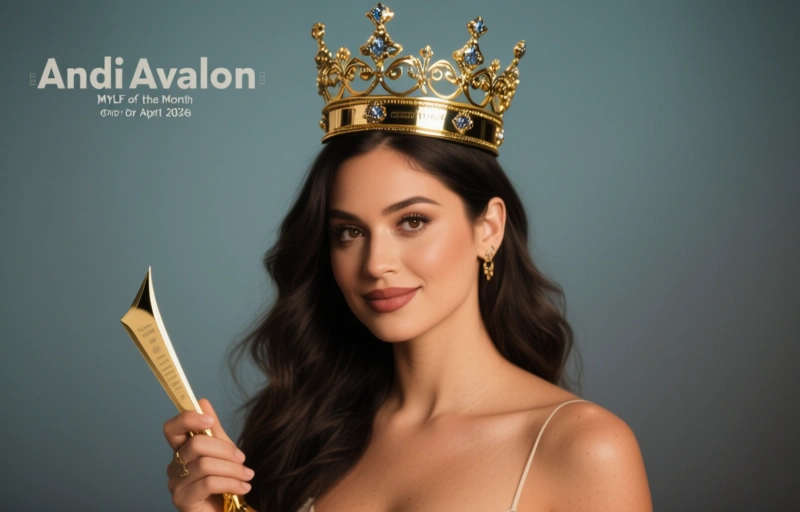Visual representation of Andi Avalon Crowned MYLF of the Month for April 2026