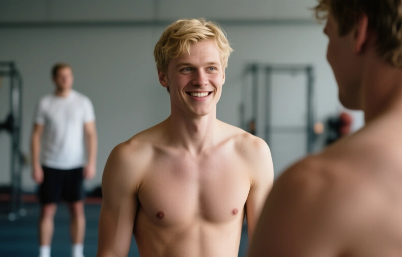 Owen Lindberg Nackt: Der Blonde Sportler Zeigt Alles