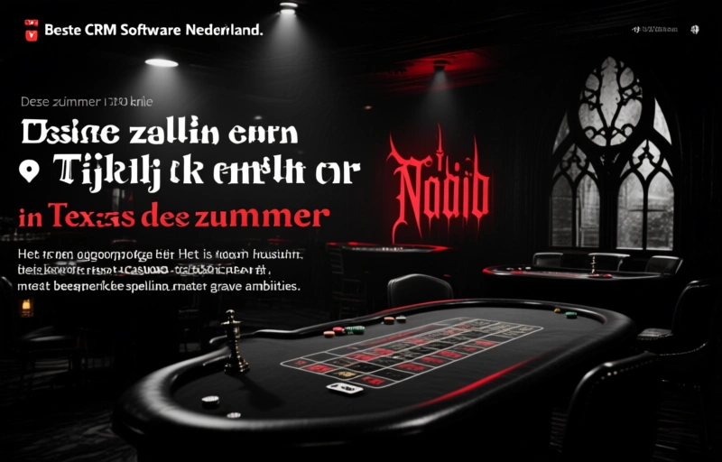 Tijdelijk casino opent in Texas deze zomer