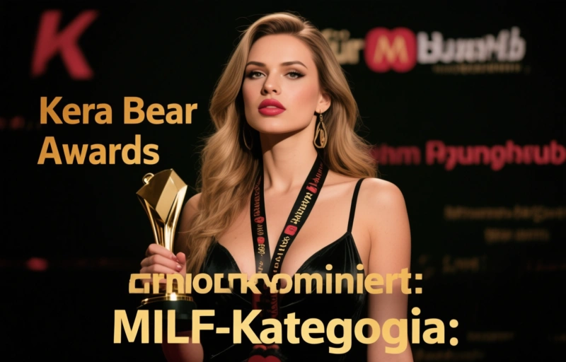 Visuelle Darstellung von Kera Bear für Pornhub Awards nominiert