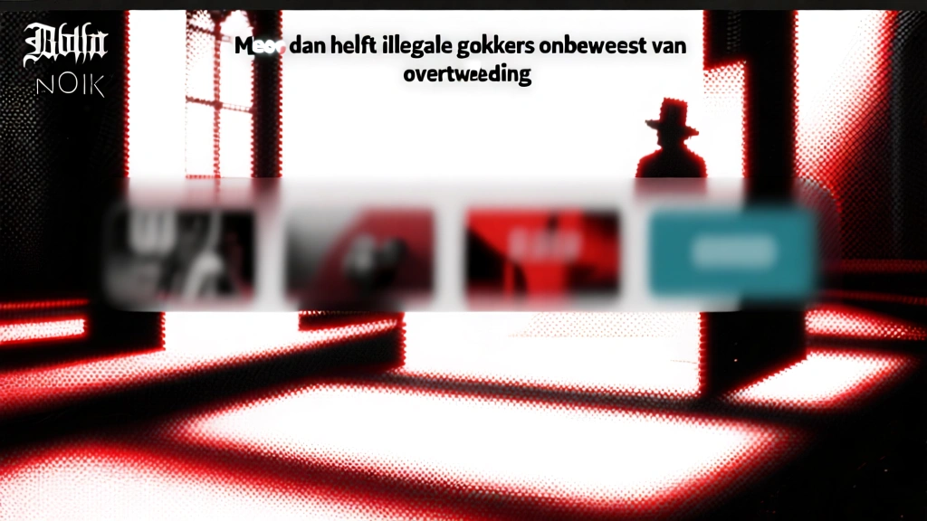 Meer dan helft illegale gokkers onbewust van overtreding