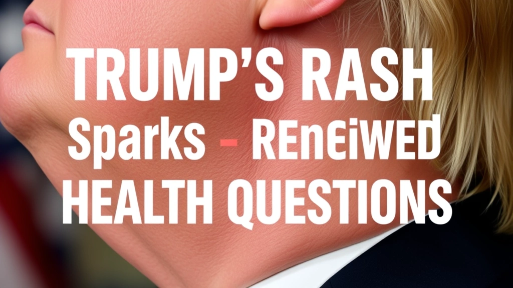 Trump's Neck Rash Sparks Renewed Health Questions