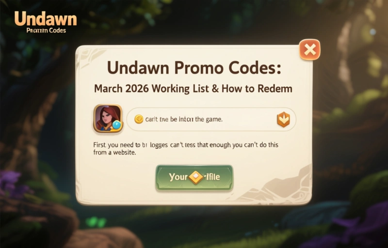 Visual representation of Undawn Promo Codes