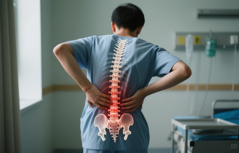 Visual representation of Minimally Invasive Surgery Treats Complex Spine TB